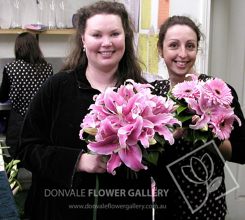 lily wedding bouquets