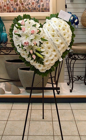 Funeral Flowers - Hearts