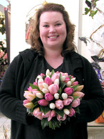 Tulip wedding bouquets