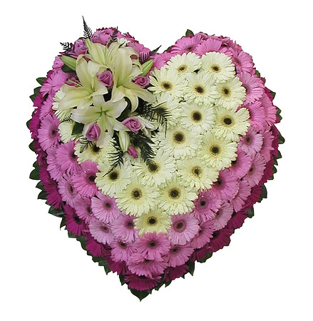 Funeral Flowers - Hearts