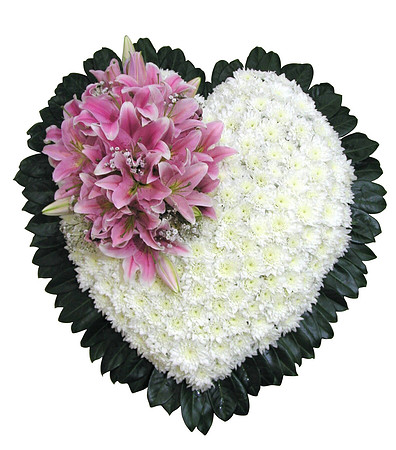 Funeral Flowers - Hearts