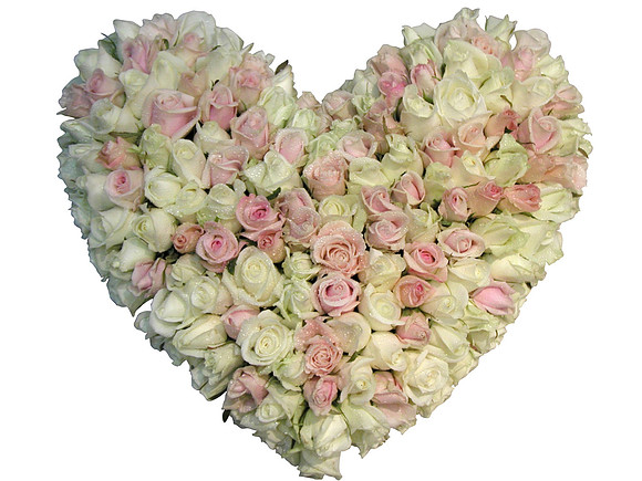 Funeral Flowers - Hearts