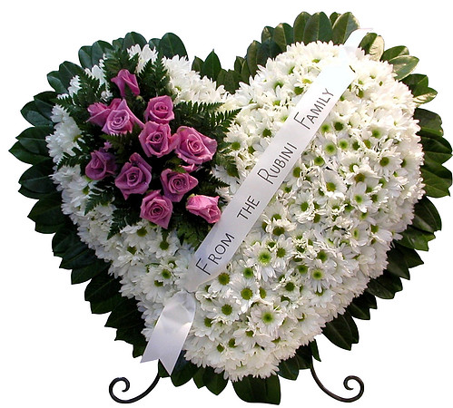 Funeral Flowers - Hearts