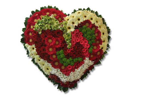 Funeral Flowers - Hearts