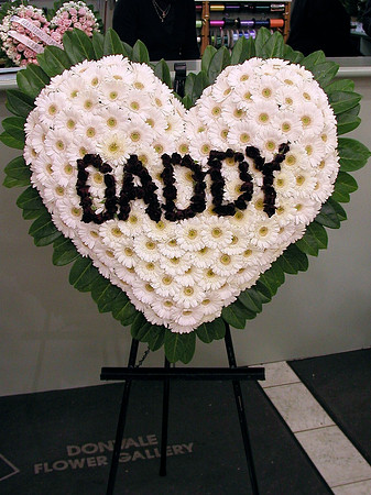 Funeral Flowers - Hearts