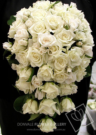 rose trail wedding bouquet