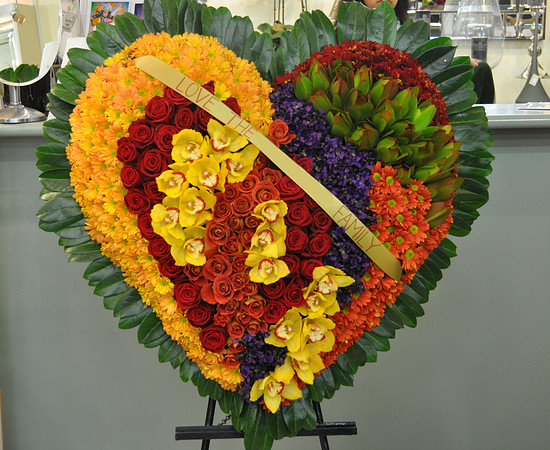 Funeral Flowers - Hearts