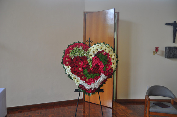 Funeral Flowers - Hearts
