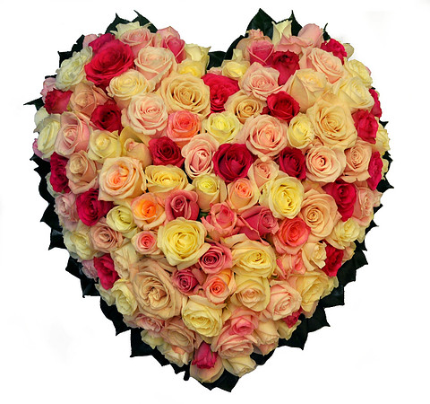 Funeral Flowers - Heart