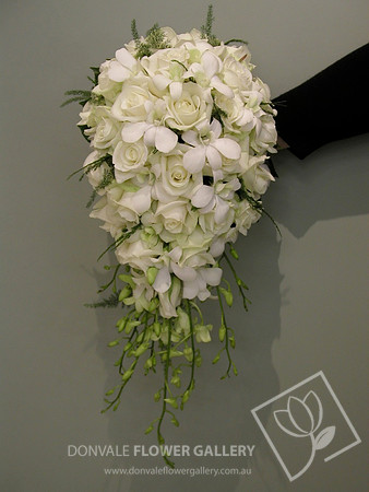mixed trail wedding bouquets