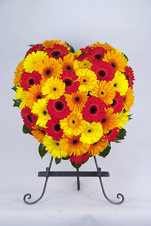 Funeral Flowers - Hearts