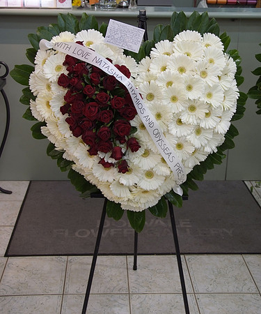 Funeral Flowers - Hearts