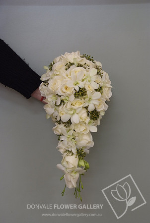 mixed trail wedding bouquets