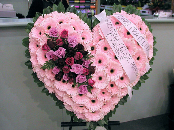 Funeral Flowers - Hearts