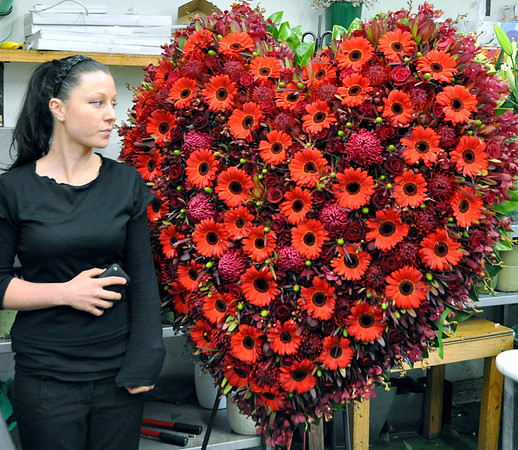 Funeral Flowers - Hearts