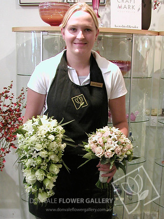 mixed trail wedding bouquets