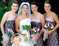 Tulip wedding bouquets