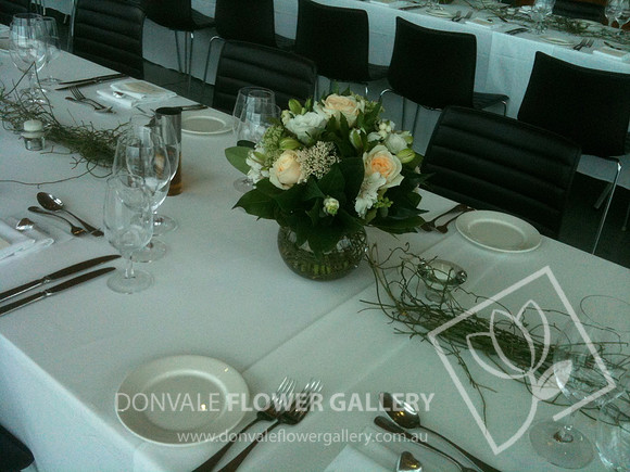 Table Flower Arrangements - Fish Bowl