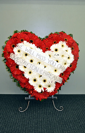 Funeral Flowers - Hearts