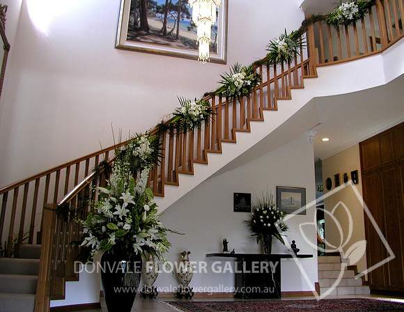 House Flowers - staircase