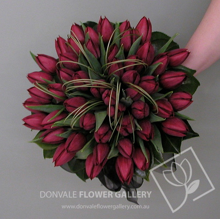 Tulip wedding bouquets