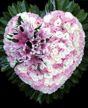 Funeral Flowers - Hearts