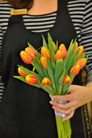 Tulip wedding bouquets