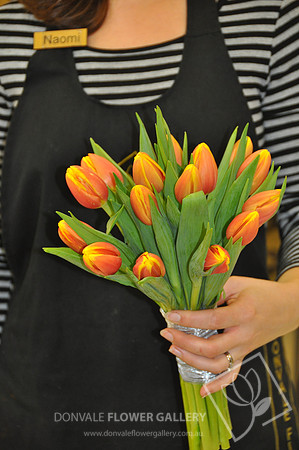Tulip wedding bouquets